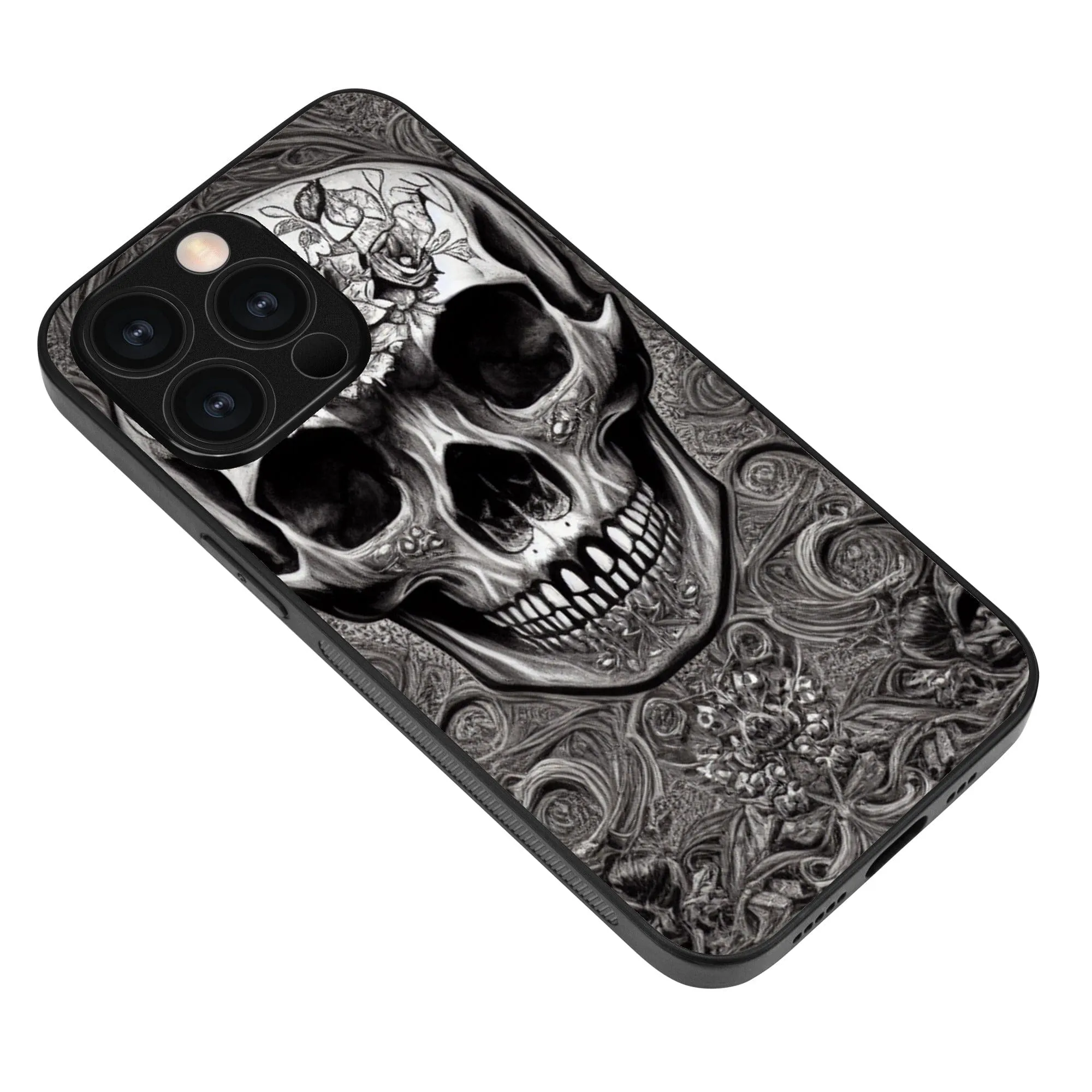 Gray Skull iPhone13 Series Phone Cases