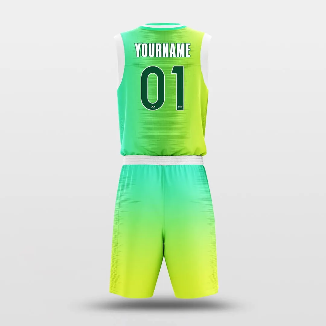 Green Light - Customized Basketball Jersey Set Sublimated