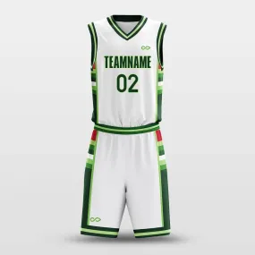 Green Mood - Customized Basketball Jersey Set Sublimated