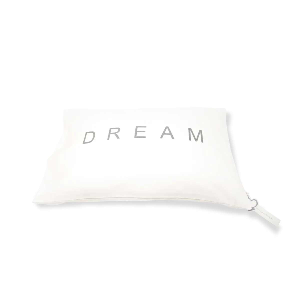 Handprinted Junior Cushion (Kid’s pillow) – DREAM - Grey