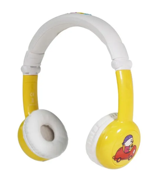 Happy Wired Headphones - Yellow