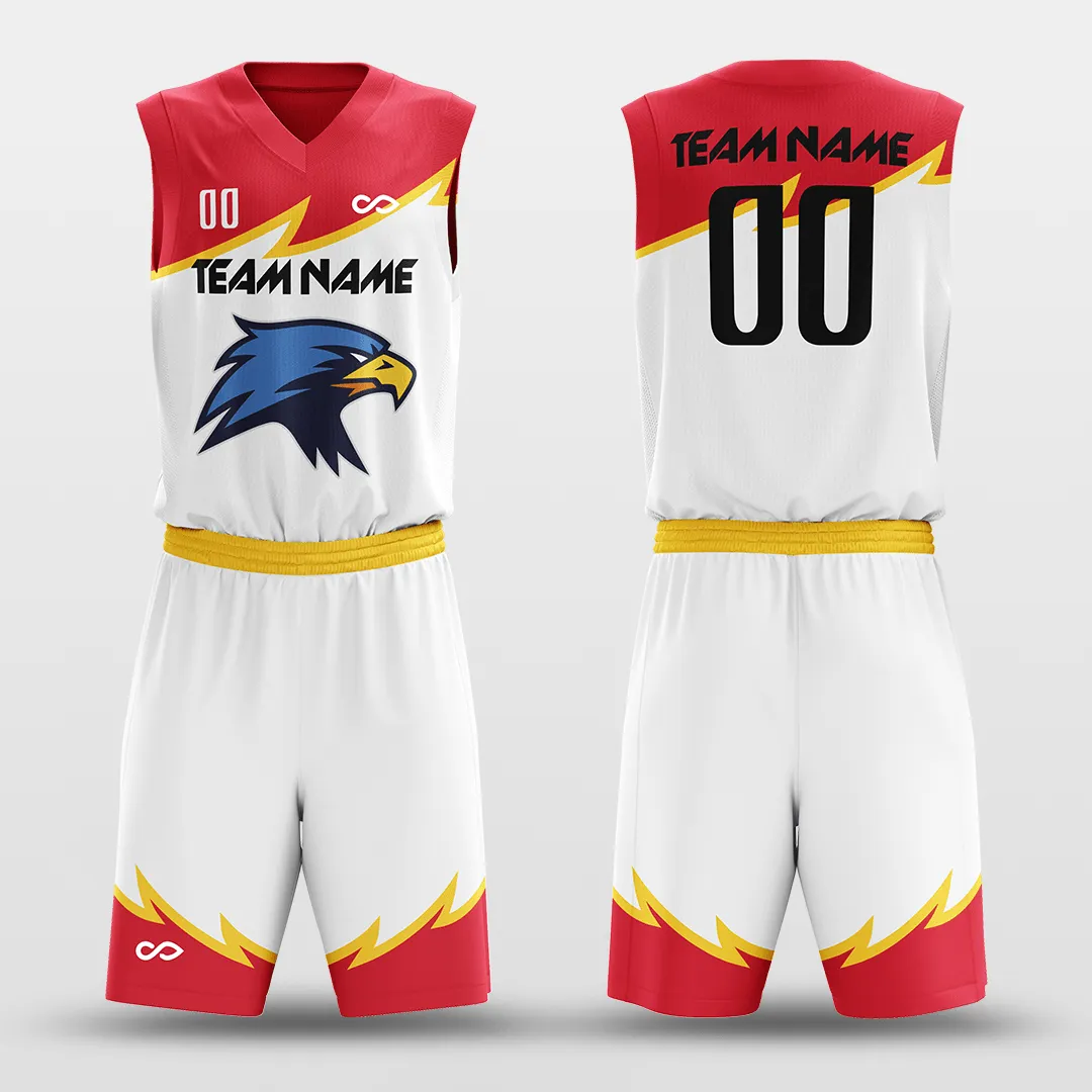 Hawks - Customized Reversible Sublimated Basketball Set