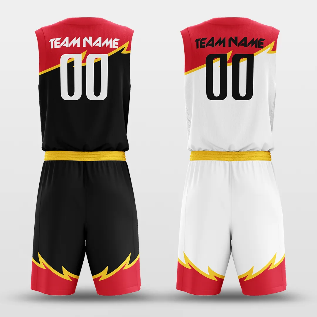 Hawks - Customized Reversible Sublimated Basketball Set