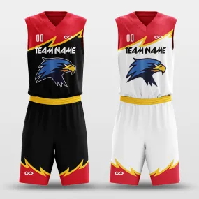 Hawks - Customized Reversible Sublimated Basketball Set