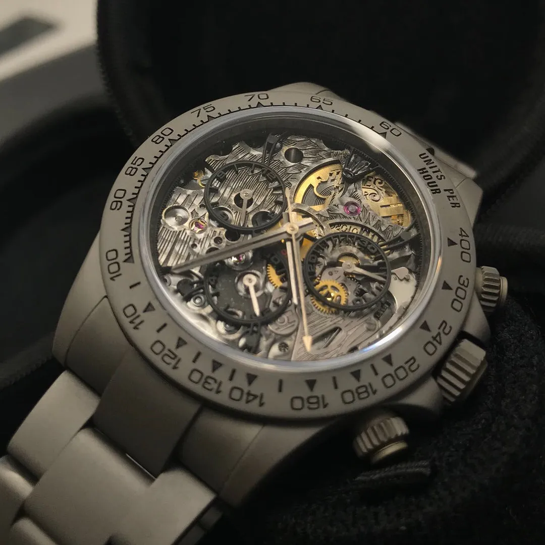 Heroes Motors "Custom Daytona Skeleton" Gray Military