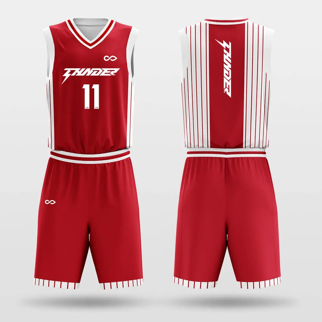 Hot Blood - Custom Sublimated Basketball Jersey Set