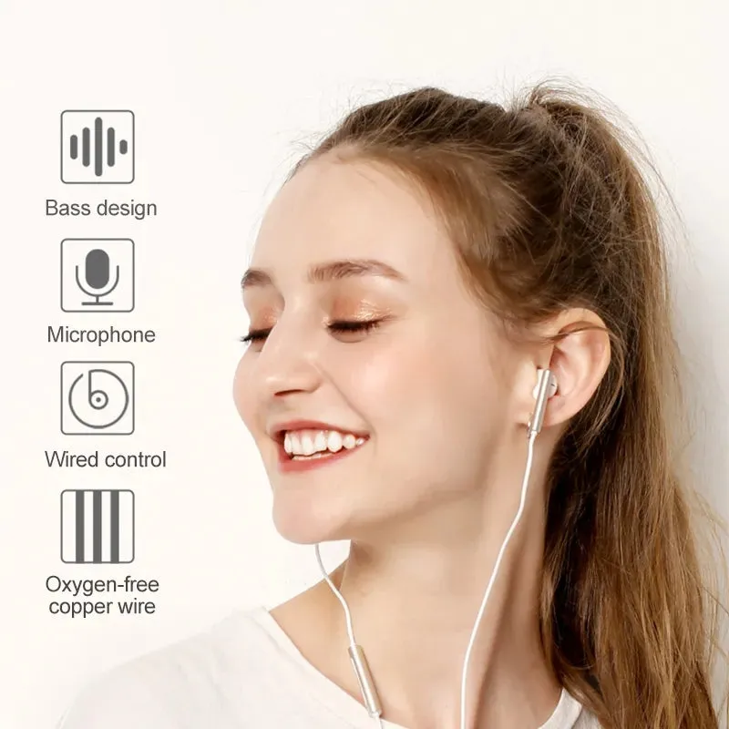 Huawei AM116 3.5mm In-Ear Wired Earphone Metal Version