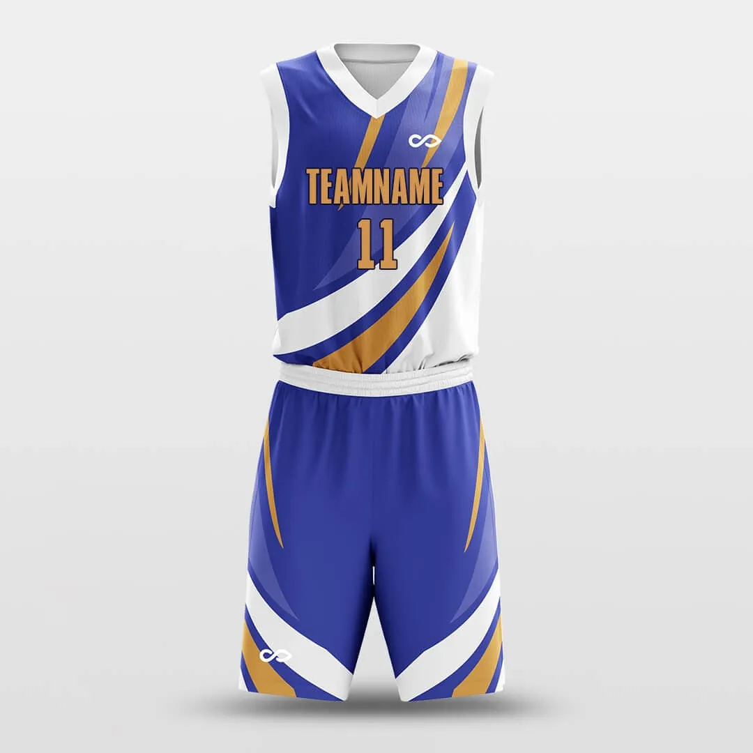 Hurricane - Customized Basketball Jersey Set Sublimated BK160126S