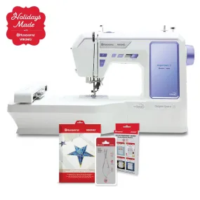 HUSQVARNA® VIKING® DESIGNER QUARTZ™ 29 Sewing & Embroidery Machine  🎄 Holiday Bundle