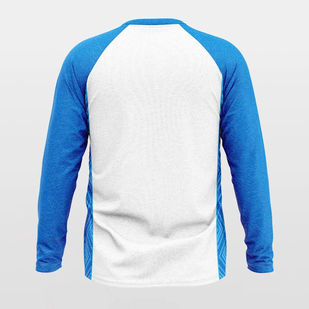 Ice Crystals - Customized Baggy Long Sleeve Shooting Jersey