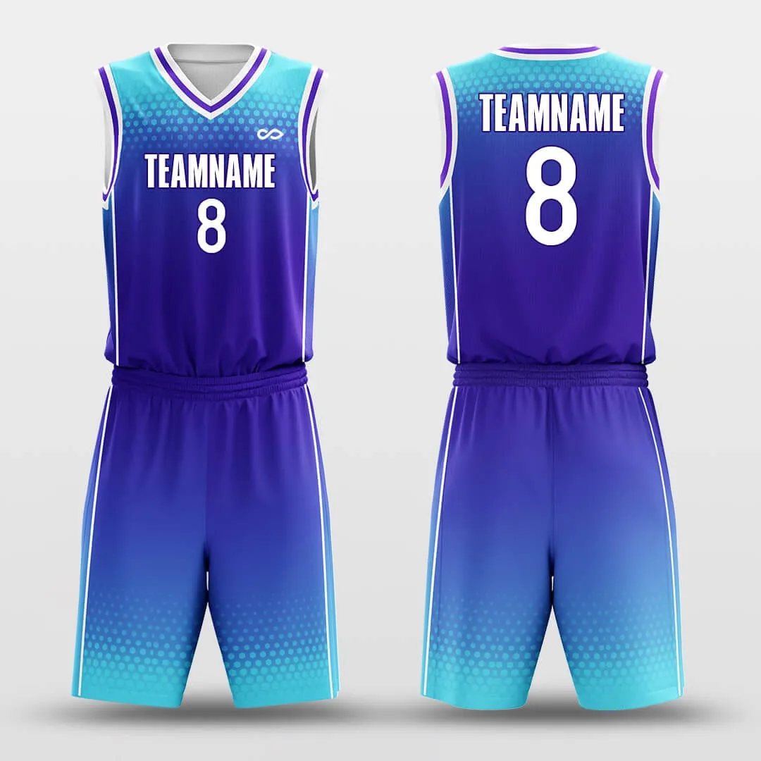 Ice Lake - Customized Basketball Jersey Set Design