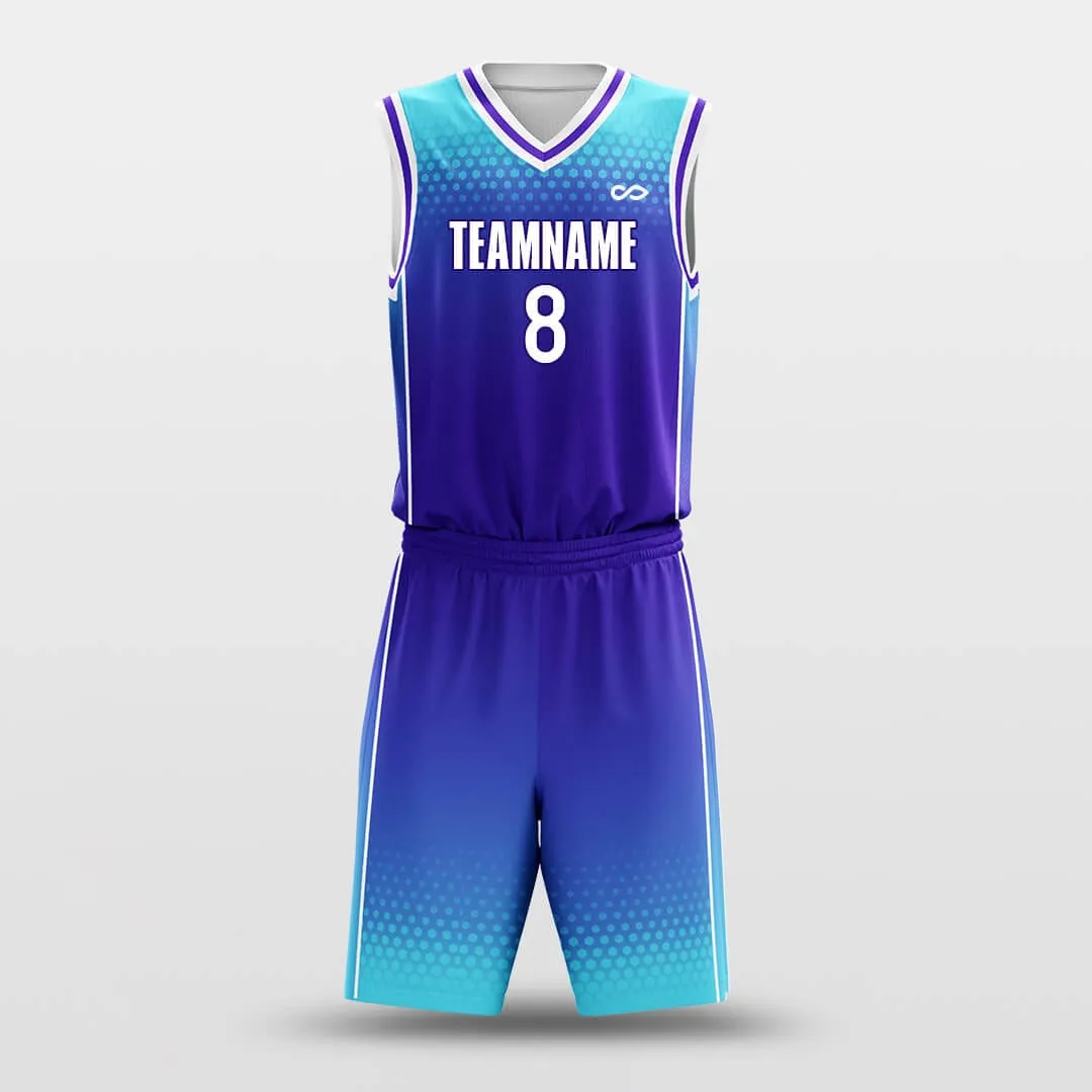 Ice Lake - Customized Basketball Jersey Set Design