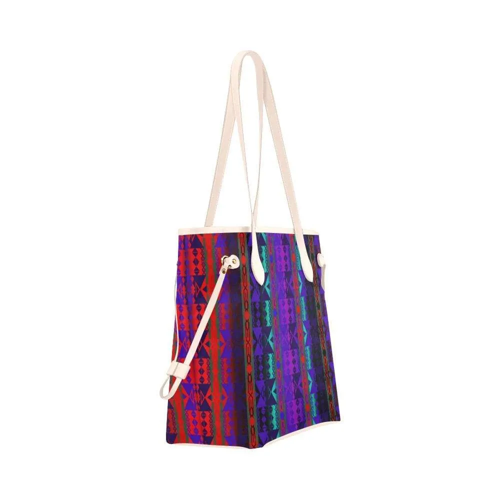 Inside the Warrior's Society Lodge Clover Canvas Tote Bag