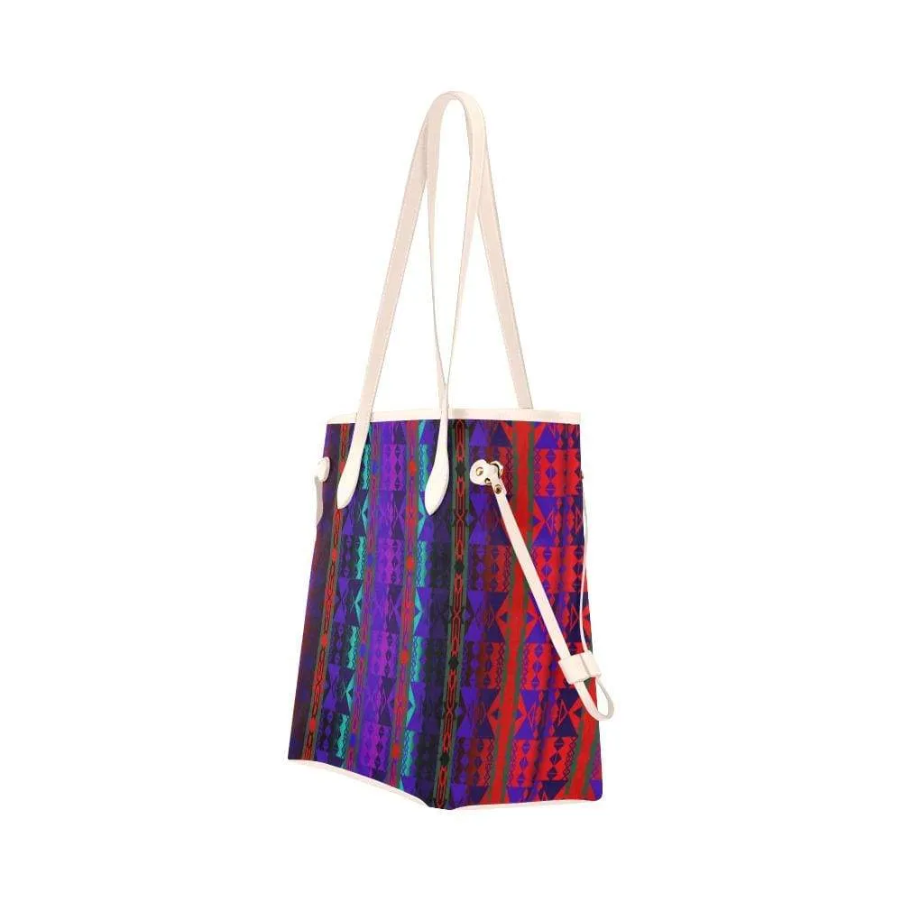 Inside the Warrior's Society Lodge Clover Canvas Tote Bag