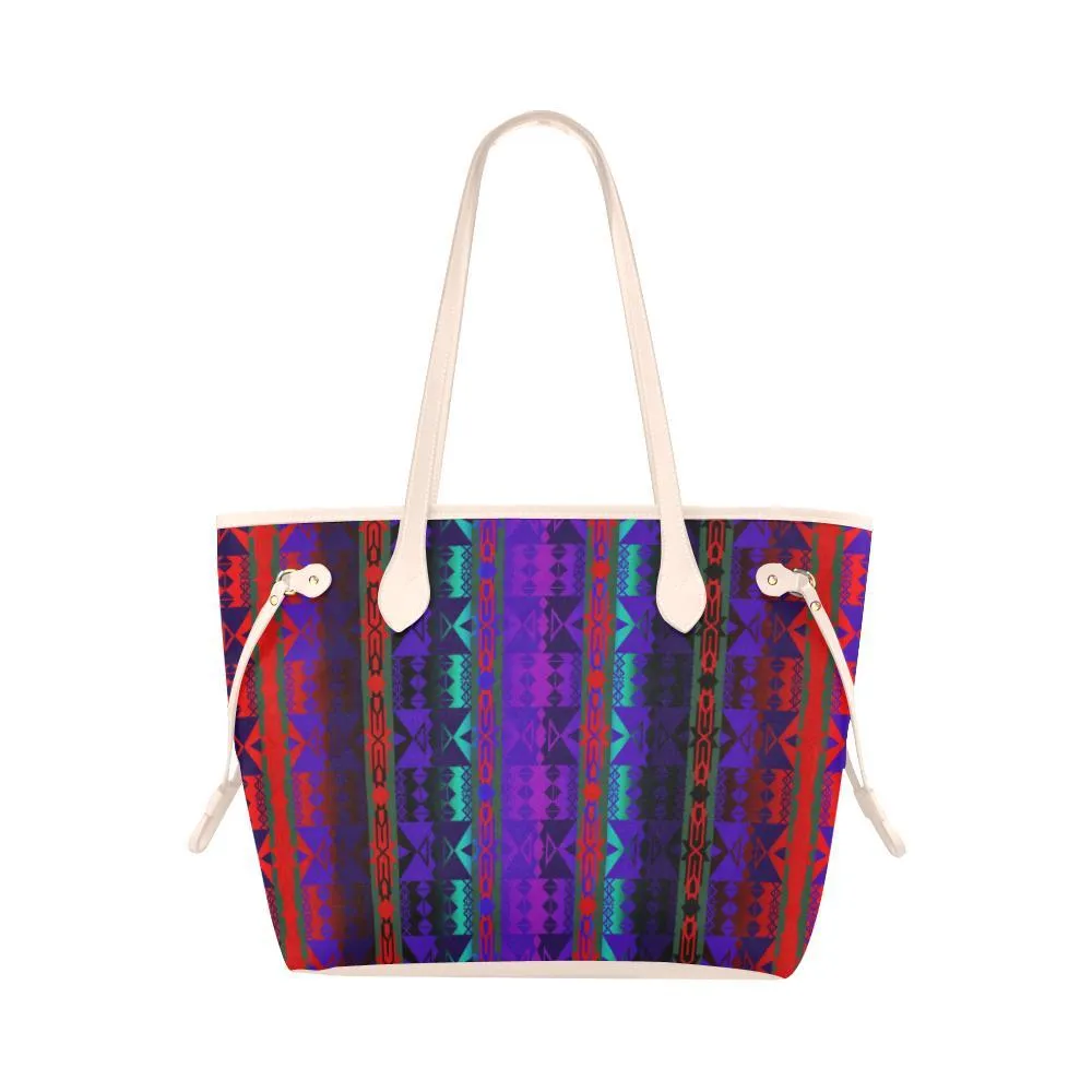 Inside the Warrior's Society Lodge Clover Canvas Tote Bag