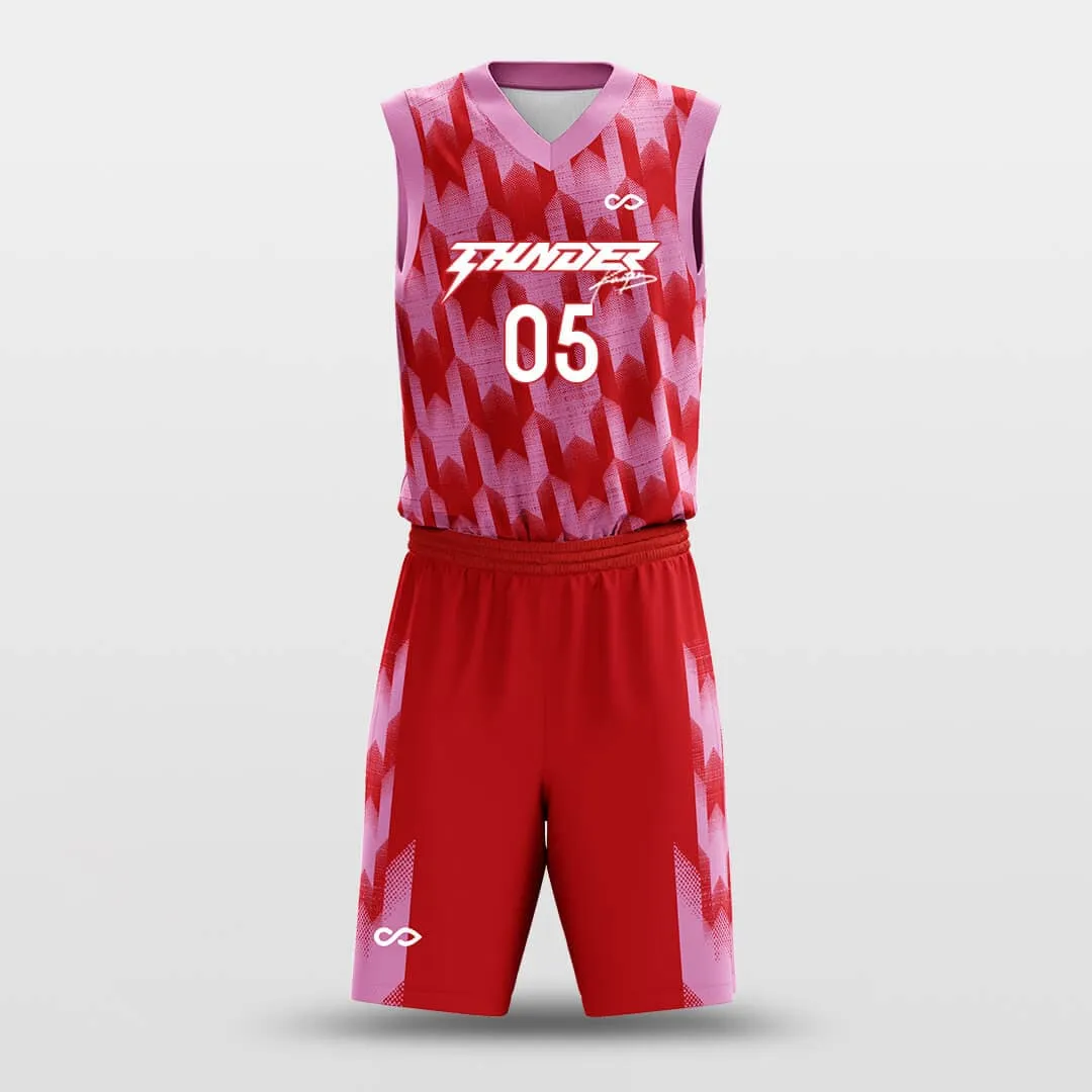 Inverted Reflection - Customized Sublimated Basketball Jersey Set