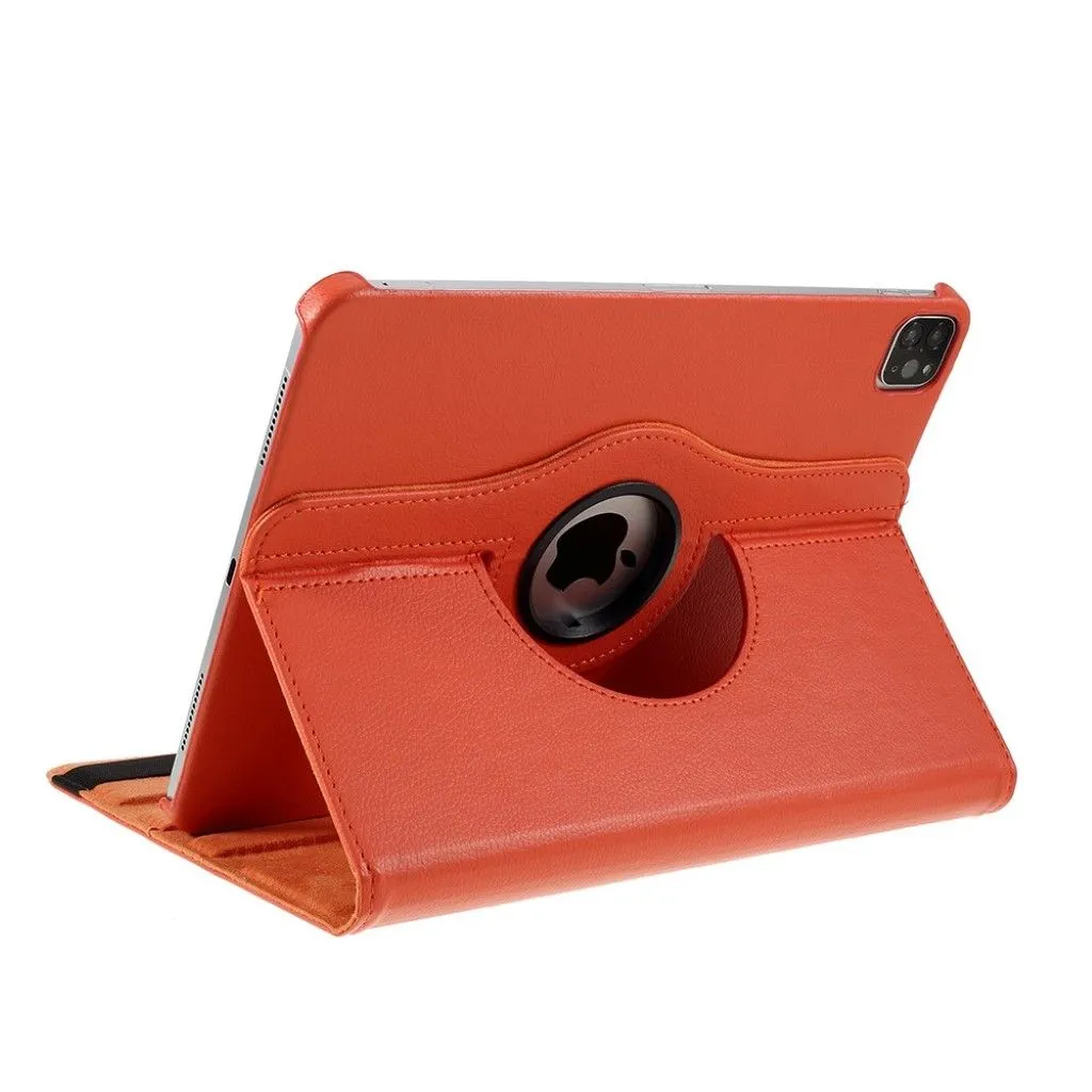 iPad Air (2020) 360 degree rotatable leather case - Orange