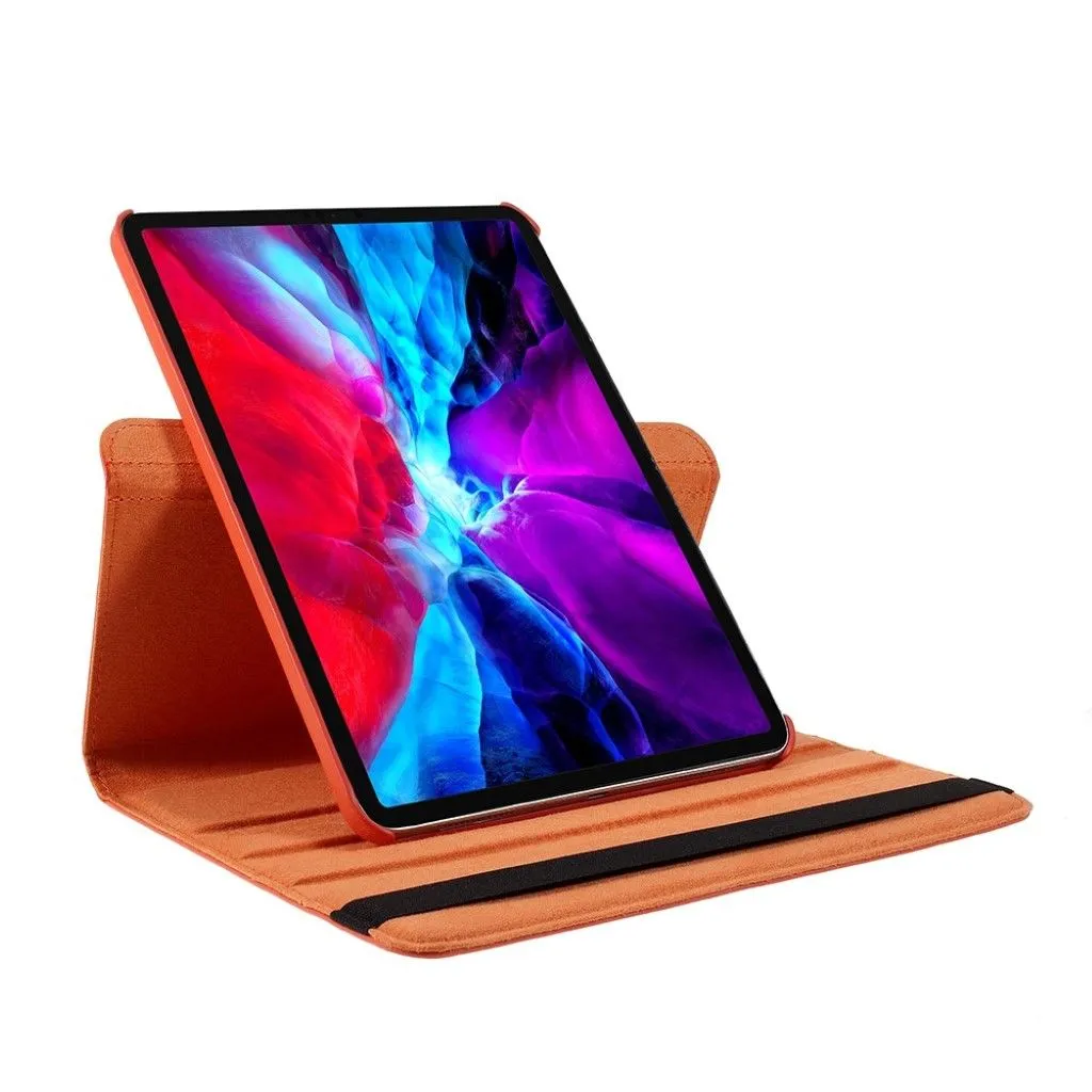 iPad Air (2020) 360 degree rotatable leather case - Orange