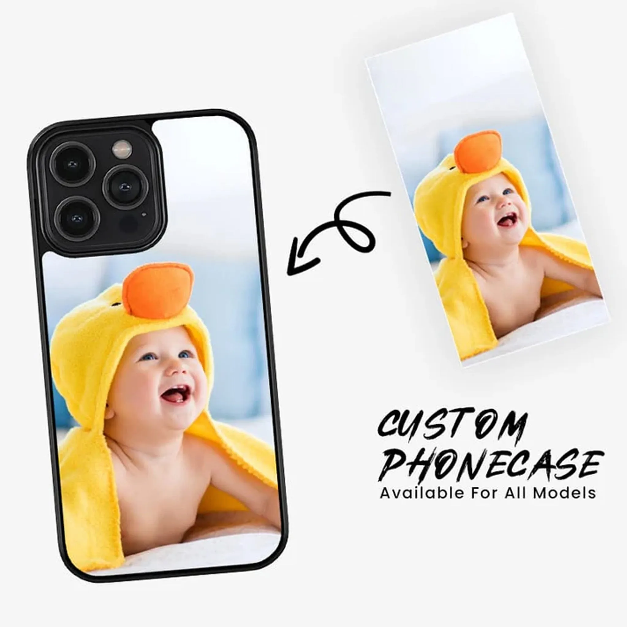 iPhone 13 Pro Customized Your Own Glossy Phone Case