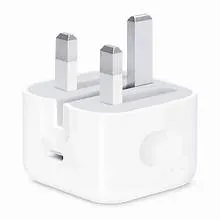 IPHONE 15 PRO MAX 3 PIN (UK PIN) 35W USB-C POWER ADAPTER