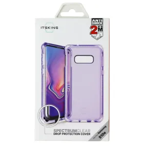 Itskins Spectrum Clear Case for Samsung Galaxy S10e - Transparent Purple