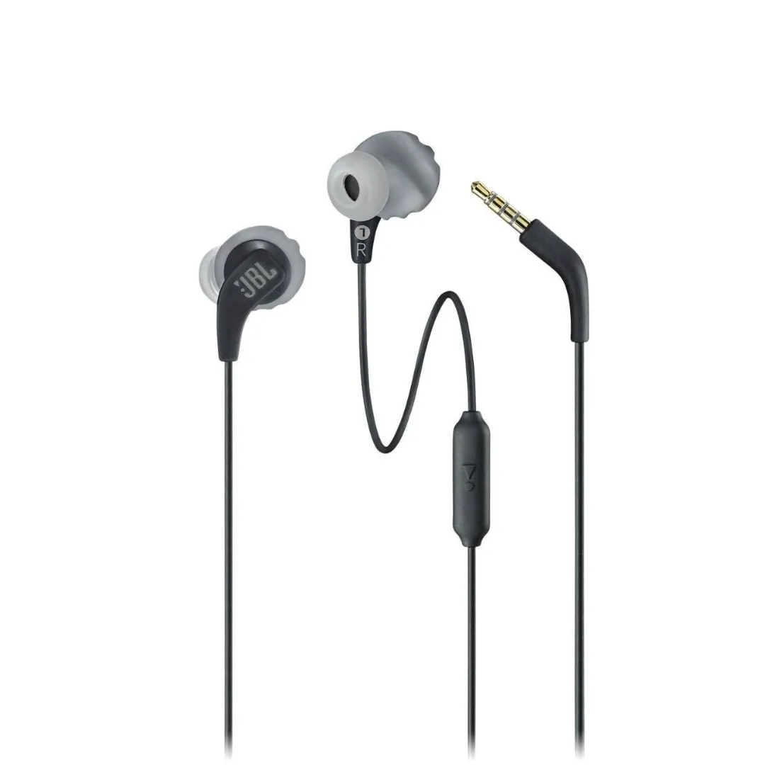 JBL Endurance Run Sweatproof Wired Sports In-Ear Headphones Black