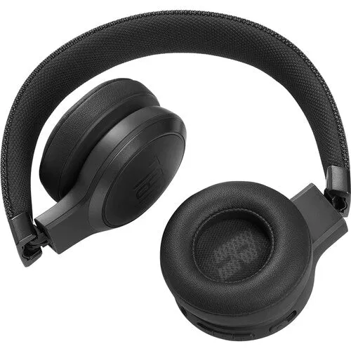 JBL LIVE 460NC Noise-Canceling Wireless On-Ear Headphones - Black