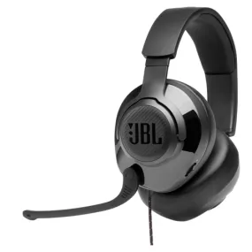 JBL QUANTUM 200 Wired over-ear gaming headset with flip-up mic