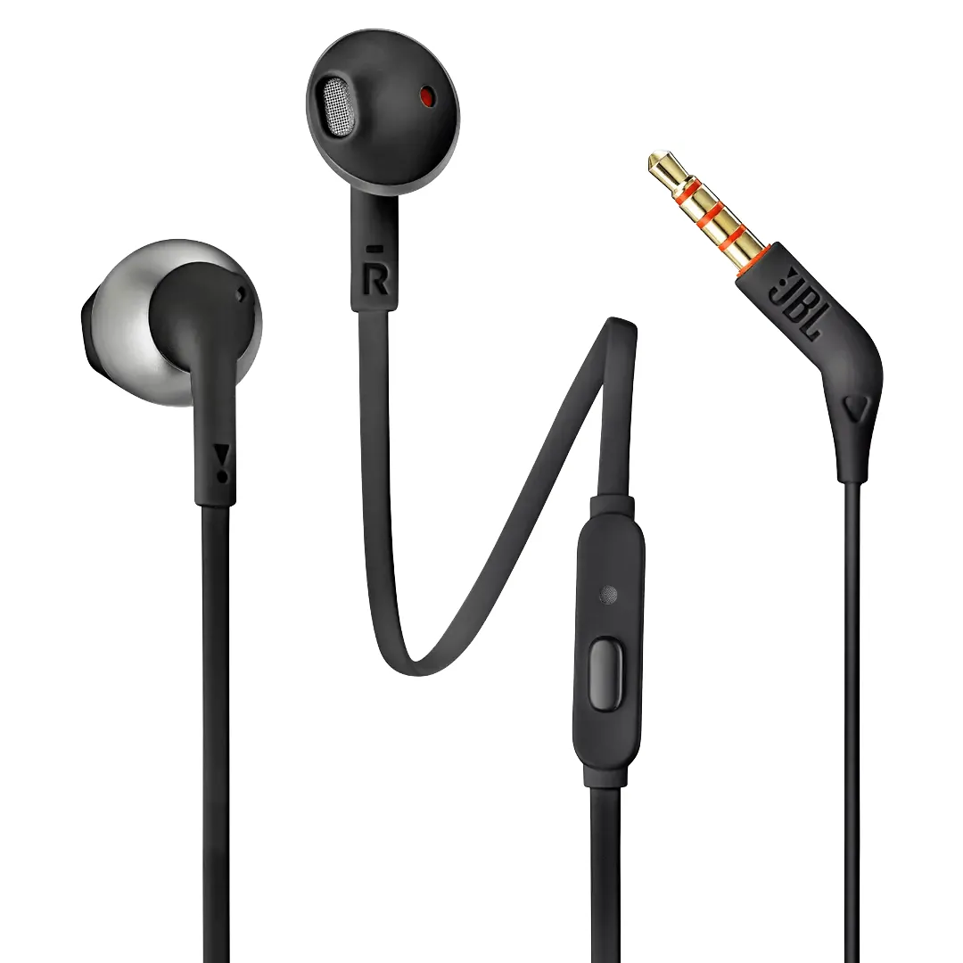 JBL Tune 205 - Wired Earbud with JBL Pure Bass Sound