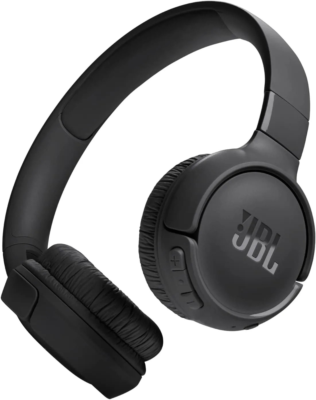 JBL Tune 520BT Wireless On-Ear Headphones Long-Lasting Comfort and Signature Pure Bass Sound - Black