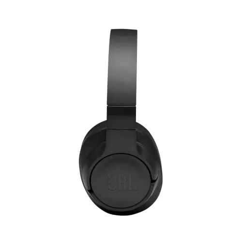 JBL Tune 760NC, Wireless Over Ear Active Noise Cancellation Headphones with Mic, up to 50 Hours Playtime, Pure Bass, Dual Pairing, AUX & Voice Assistant Support for Mobile Phones (Black)