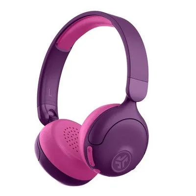 JLab JBuddies Bluetooth Wireless ANC Kids' Headphones - Purple/Pink