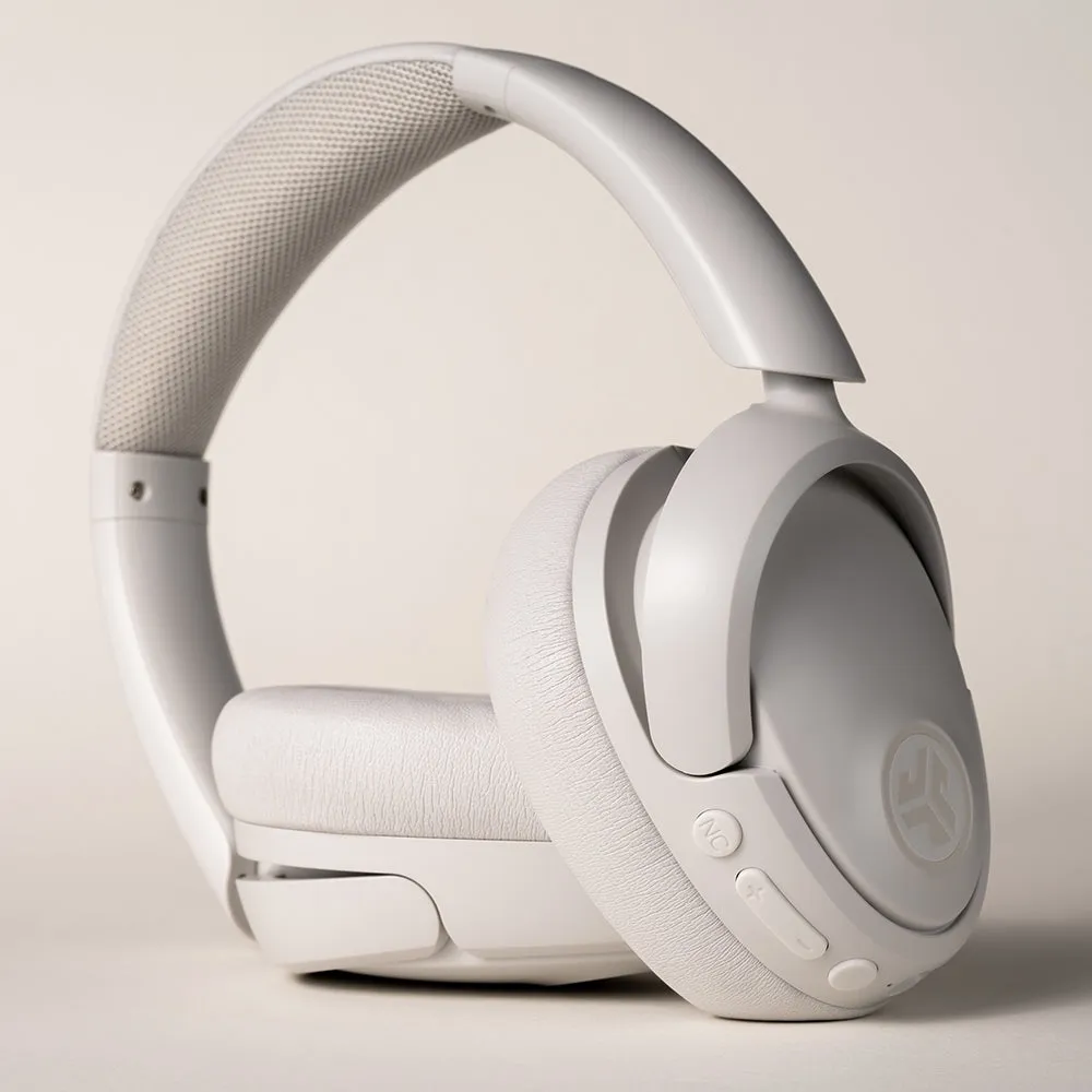 JLab JBuds Lux ANC Over-Ear Headphone - Cloud White | IEUHBJLUXANCRWHT62