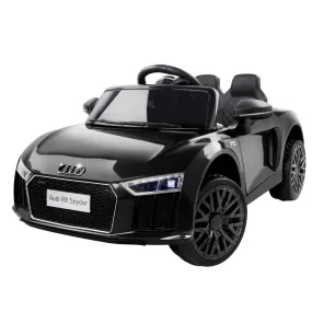 Kids Ride On Car AUDI R8 SPYDER With MP3 Player - Black