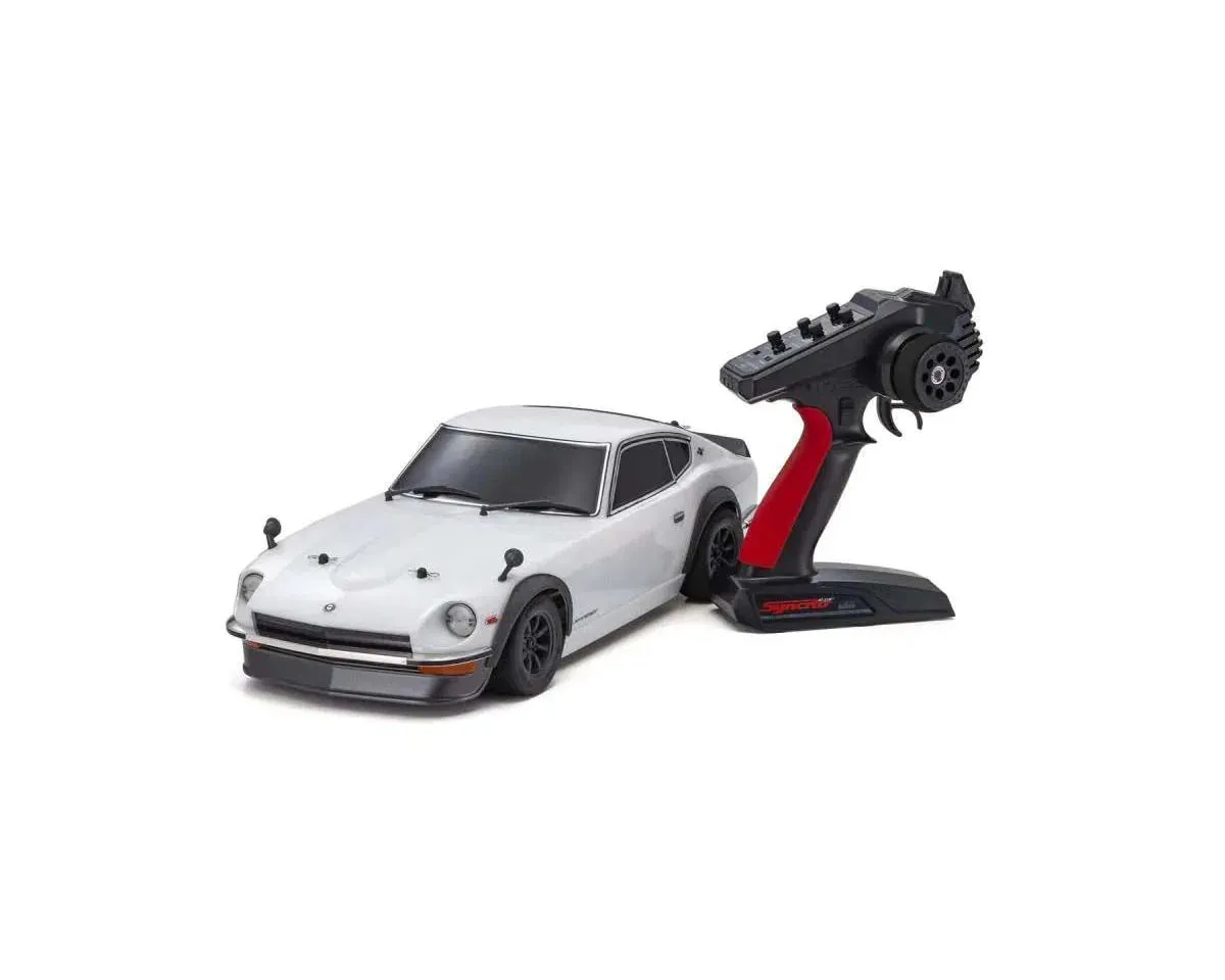 Kyosho Fazer Mk2 FZ02 1971 Datsun 240Z Tuned Version ReadySet (White) w/Syncro KT-231P  2.4GHz Radio