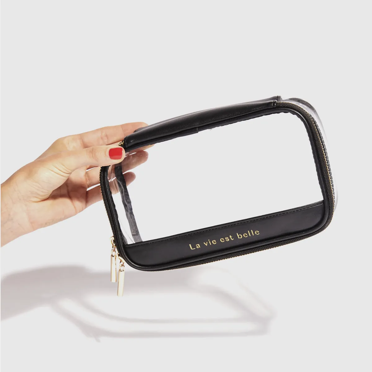 La Vie est Belle Cosmetic Bag