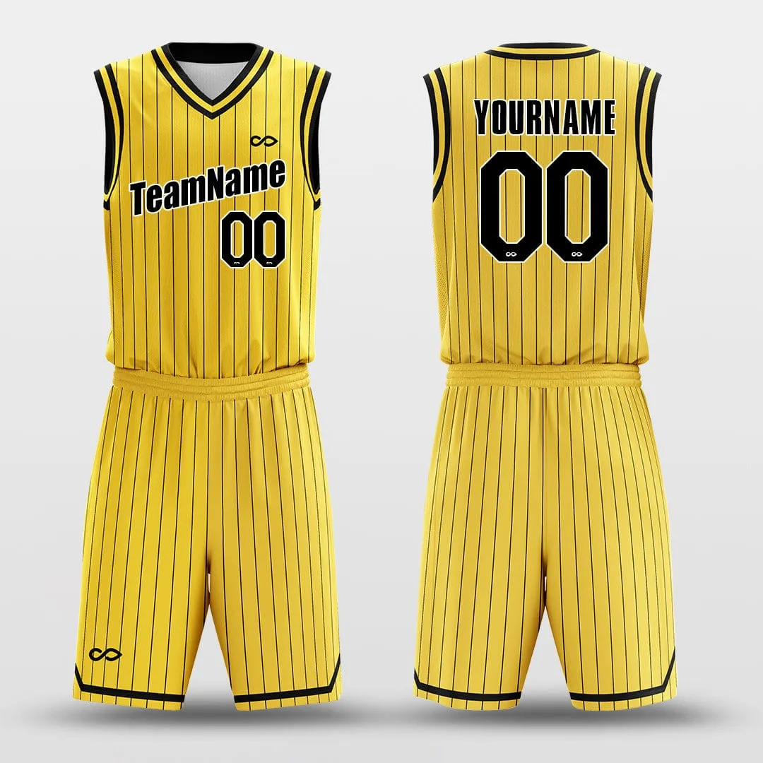 Lakers Yellow - Customized Basketball Jersey Design for Team