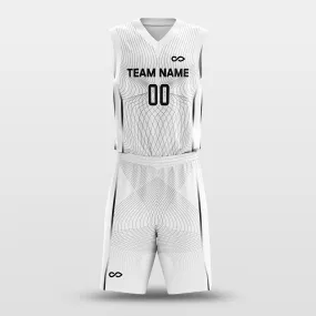 Latitude and Longitude - Customized Sublimated Basketball Set