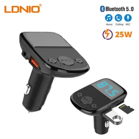 Ldnio 25W 5.0 Bluetooth transmitter - Black | 034083