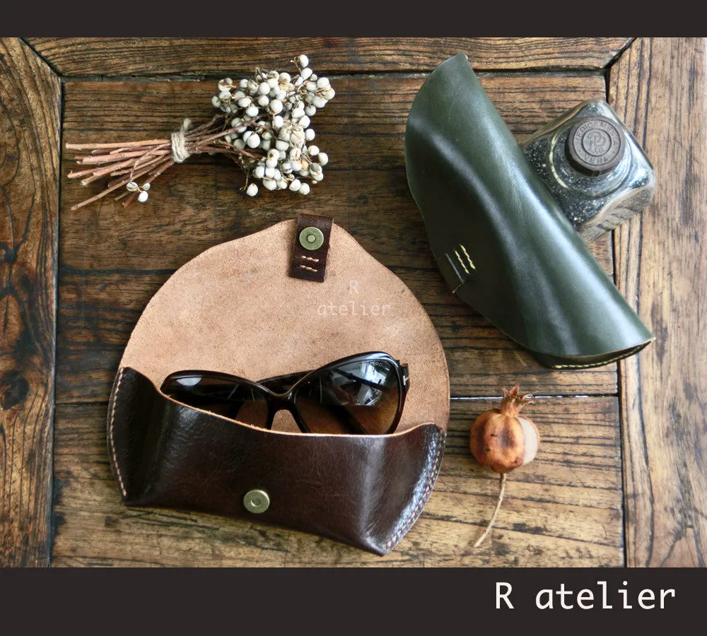 Leather Sunglasses / Glasses Case