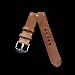 Leather Watch Strap, Military 102 | For Apple Watch