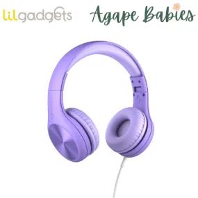 LilGadgets Connect  Pro Wired Headphones for Children - Purple