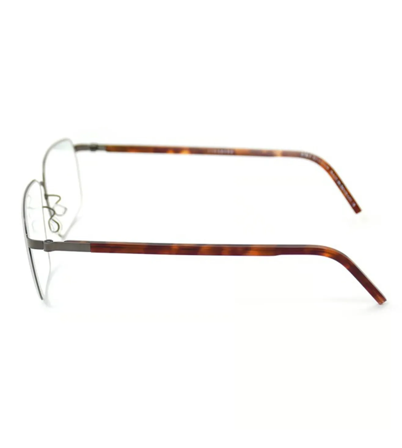 Lindberg Unisex Gunmetal Rectangular Optical Frame