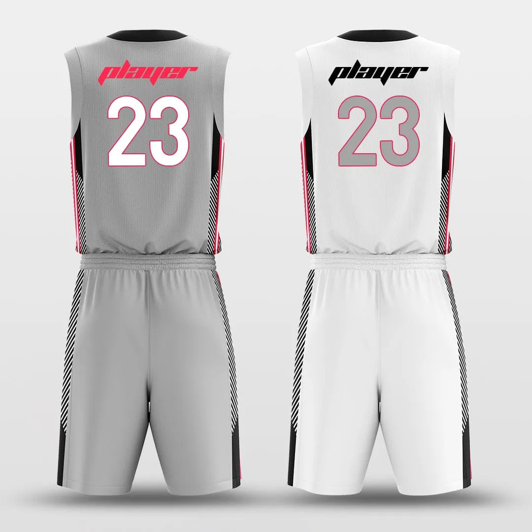 Line - Custom Reversible Sublimated Basketball Jersey Set