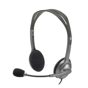 LOGITECH H110 WIRED HEADPHONES WITH MIC