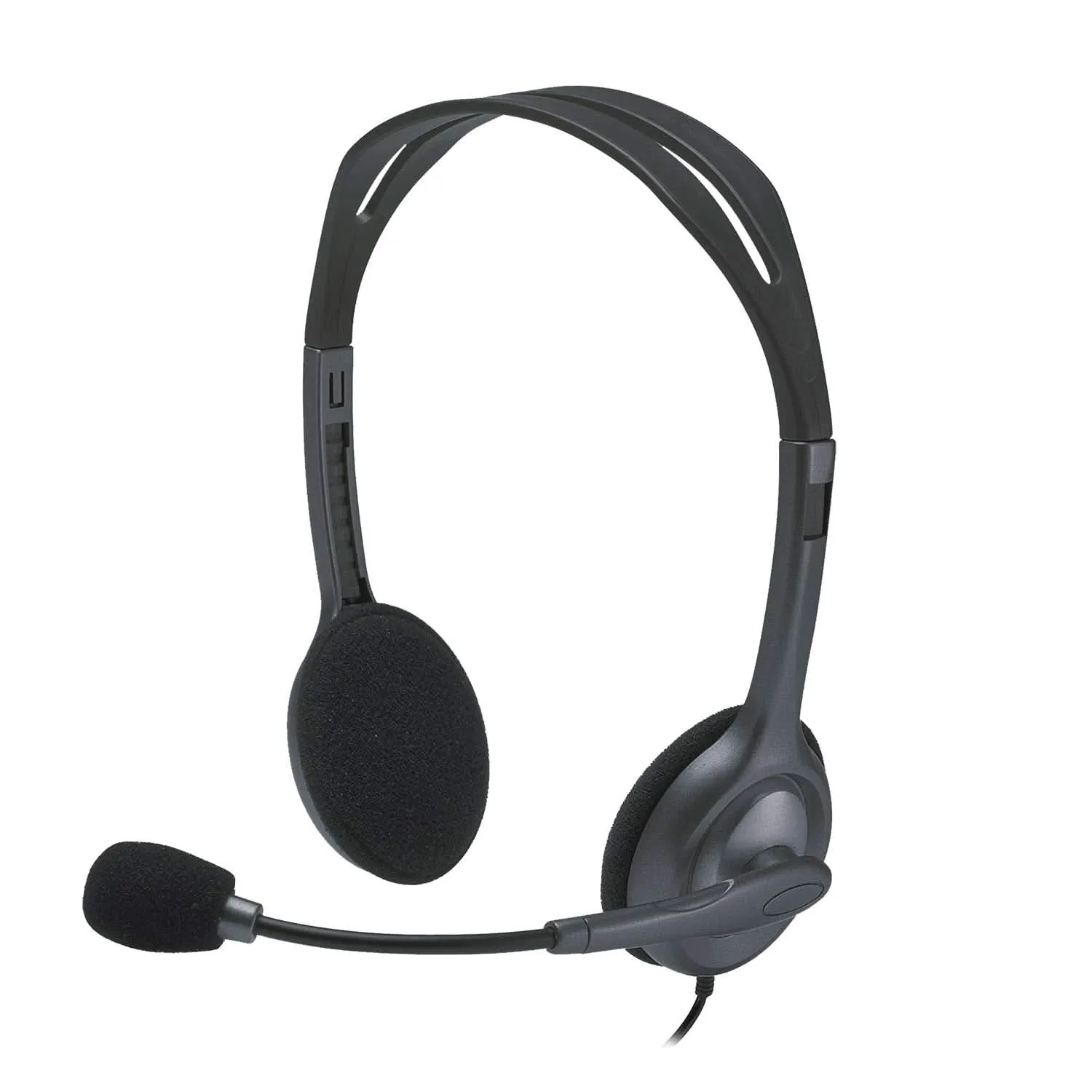 LOGITECH H111 WIRED HEADPHONES WITH MIC