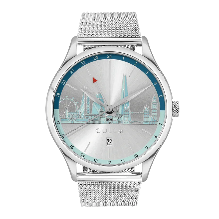 London Skyline GMT | Silver