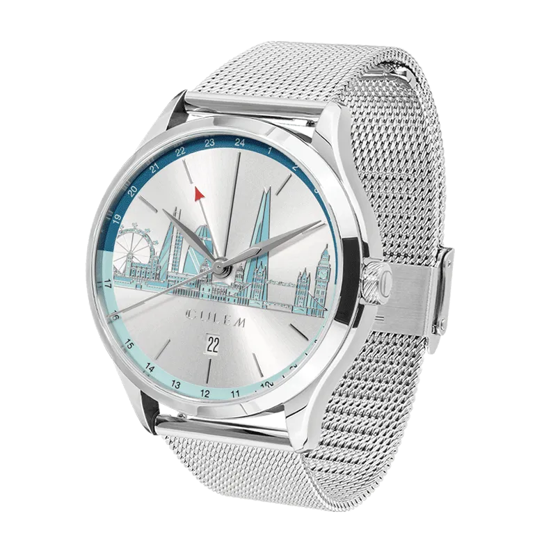 London Skyline GMT | Silver