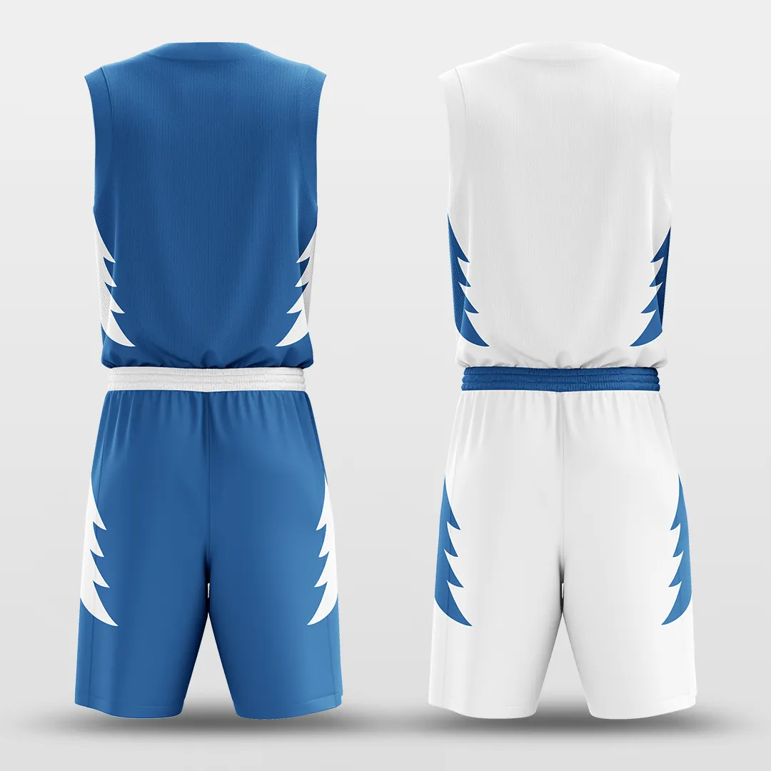 Lone Wolf - Customized Reversible Sublimated Basketball Set