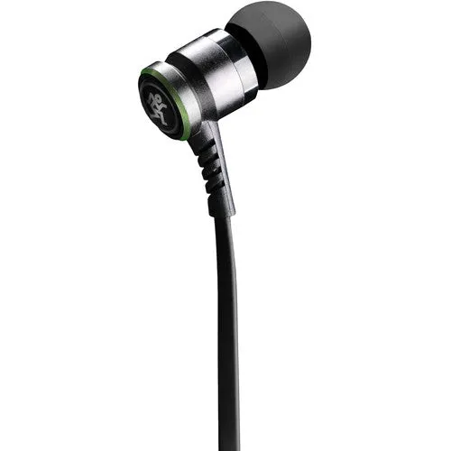 Mackie CR-BUDS In-Ear Headphones w/ In-Line Microphone & Remote - Black